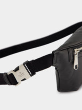 Gucci Black Leather GG Jumbo Belt Bag