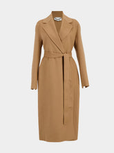 Stella McCartney New Camel Double-Face Wrap Coat