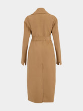 Stella McCartney New Camel Double-Face Wrap Coat