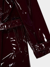 Stella McCartney Shiraz Patent Long Trench Coat