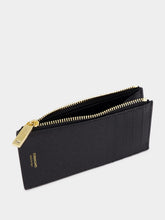 Ferragamo Micro Gancio Black Card Holder
