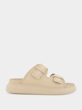 Alexander McQueen Beige Hybrid Slide