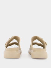 Alexander McQueen Beige Hybrid Slide