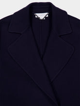 Stella McCartney Ink Blue Iconic Wool Coat