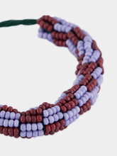 Alémais Brown and Blue Le Jardin Bunch Bead Bracelet