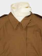 Stella McCartney Pecan Double Layer Trench Coat