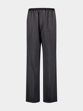 Balenciaga Checked Straight Leg Trousers