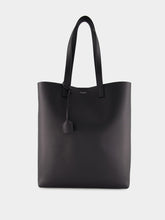 Saint Laurent Black Bold Shopping Tote Bag