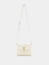 Saint Laurent White Loulou Toy Crossbody Bag