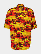 Balenciaga Hawaiian Print Shirt