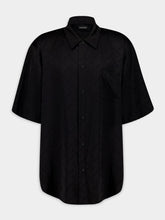 Balenciaga Satin Logo Shirt