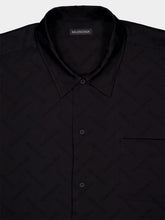 Balenciaga Satin Logo Shirt