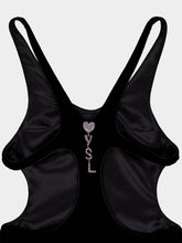 Saint Laurent Signature Black Velvet Maxi Dress