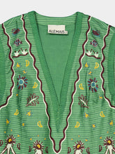 Alémais Green Sun Dancer Mini Dress