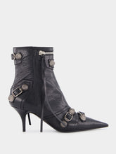 Balenciaga Cagole Buckle-Detail Ankle 70mm Boots
