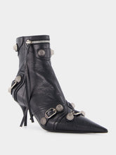 Balenciaga Cagole Buckle-Detail Ankle 70mm Boots