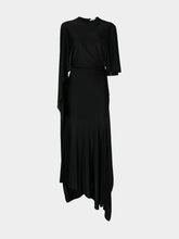 Stella McCartney Cape-sleeve asymmetric dress
