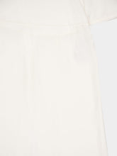 Stella McCartney White Asymetric Draped Midi Dress