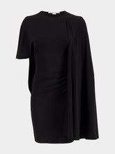 Stella McCartney Black Asymmetric Mini Dress