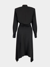 Stella McCartney Black Tie-Neck Midi Dress