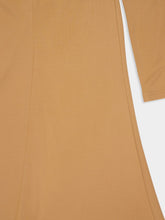 Stella McCartney Peach Maxi Viscose Crepe Dress