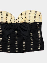 Valentino Garavani Chiffon Polka Dot Draped Top