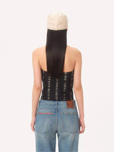 Valentino Garavani Chiffon Polka Dot Draped Top