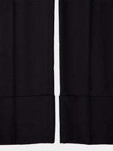 Valentino Garavani Black Tailored Woven Silk Trousers