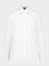 Valentino Garavani Optic White Cotton Poplin Shirt