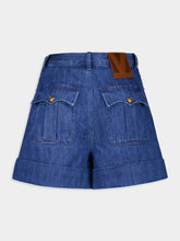 Valentino Garavani Medium Blue Denim Shorts