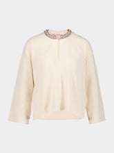 Valentino Garavani Birch Embroidered Wool Jumper