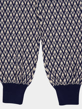 Valentino Garavani Toute la V Jacquard Wool Knit Trousers