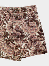 Valentino Garavani Rose Lurex Matelassé Shorts