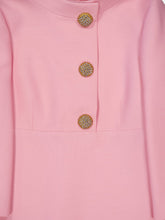 Valentino Garavani Light Pink Crepe Couture Short Dress