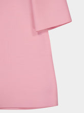 Valentino Garavani Light Pink Crepe Couture Short Dress