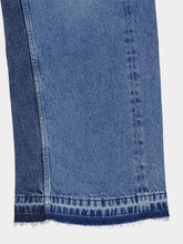 Stella McCartney Blue Two-Tone Wash Slouchy Straight Leg Jeans