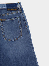 Stella McCartney Blue Two-Tone Wash Slouchy Straight Leg Jeans