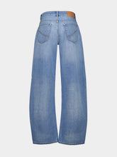 Stella McCartney Mid Blue Mid Waist Relaxed Curve Jeans