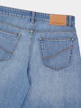 Stella McCartney Mid Blue Mid Waist Relaxed Curve Jeans