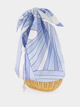 Pucci Pale Blue Iride Picnic Bag