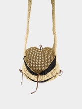 Pucci Black Puccinella Crochet Shoulder Bag