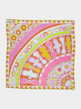 Pucci Soleil Print Silk Carré Scarf