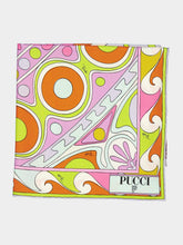 Pucci Soleil Print Silk Carré Scarf