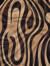 Pucci Beige and Black Marmo Tulle Skirt