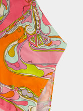 Pucci Orchidee Print One-Shoulder Swimsuit