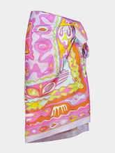 Pucci Angoli Print Cotton Sarong