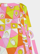 Pucci Occhi Print Cotton Sarong Skirt