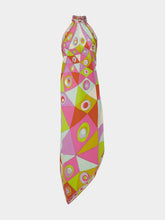 Pucci Occhi Print Silk Halter Dress