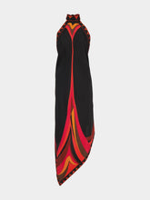 Pucci Fari Print Silk Halter Dress