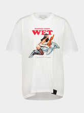 Stella McCartney White Jeff Koons Boyfriend Collab T-Shirt